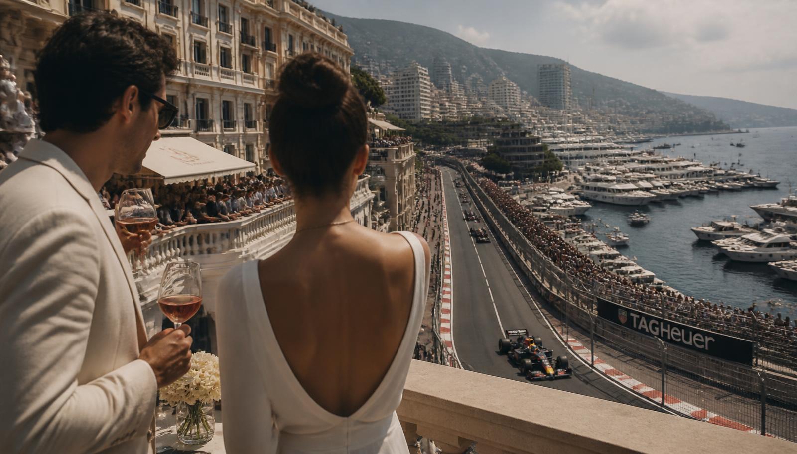 Monaco at dusk